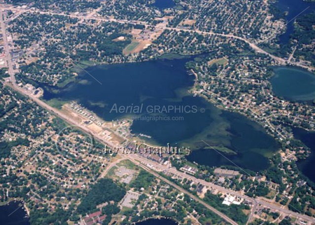 Loon Lake in Oakland County, Michigan